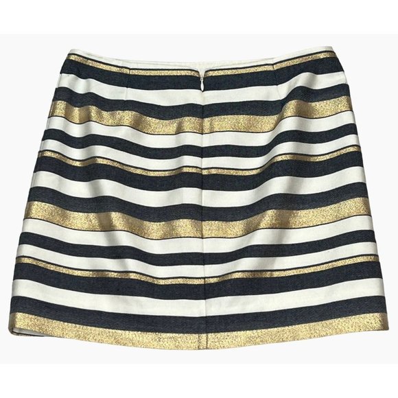 J. Crew Striped Skirt Women Size 2 - Picture 3 of 12